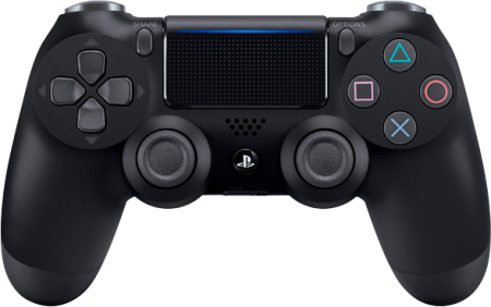 Геймпад DualShock 4 для PS4 беспроводной (черный) (CUH-ZCT2) фото в интернет-магазине In Play