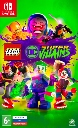 LEGO DC Super-Villains. Код загрузки, без картриджа [Nintendo Switch, русские субтитры] фото в интернет-магазине In Play