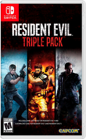 Resident Evil Triple Pack [Nintendo Switch, английская версия] фото в интернет-магазине In Play