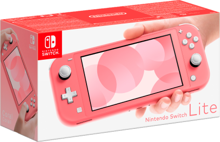 Игровая консоль Nintendo Switch Lite (кораллово-розовый) фото в интернет-магазине In Play